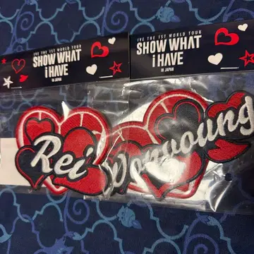 IVE 와펜 스티커 원영 레이