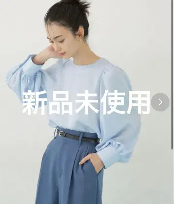 나노 유니버스 벌룬 슬리브 블라우스