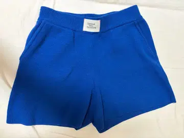 COMMON GULL PRODUCTS 니트 숏팬츠 파랑