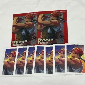 파라라이 6주년 G프리 메탈릭 카드 토사 료가