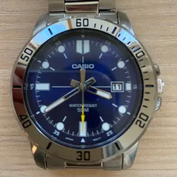 CASIO 손목시계 쿼츠 50M 방수