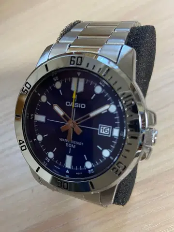 CASIO 손목시계 쿼츠 50M 방수