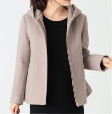 B:MING by BEAMS 멜톤 후드 숏코트