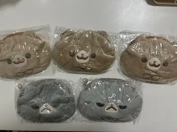 포메라니안 모찌 파우치 5종 세트 키나코 쿠로미츠