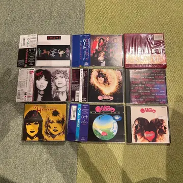 일본 국내반, 수입반 포함 Heart CD 세트