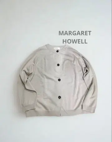 MARGARET HOWELL 코튼 캐시미어 가디건