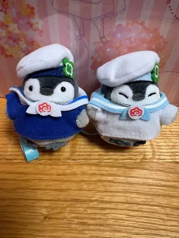 코우펜짱 마린한 손바닥 마스코트 2개 세트