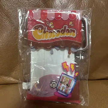 가면라이더 가브 초코돈 카라비너 부착 클리어 파우치 로손 오리지널 굿즈