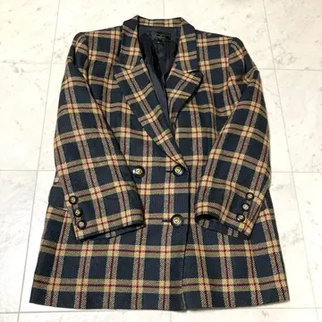 레리안 체크 트위드 자켓 빈티지 13호 일본제