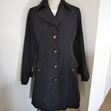 블랙 롱 코트 M 사이즈