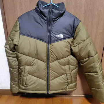 THE NORTH FACE 다운 자켓 올리브 블랙 사이즈 S
