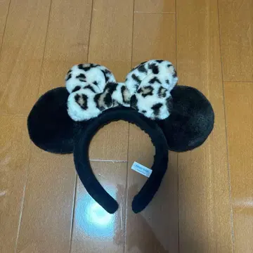 디즈니 머리띠 레오파드 무늬