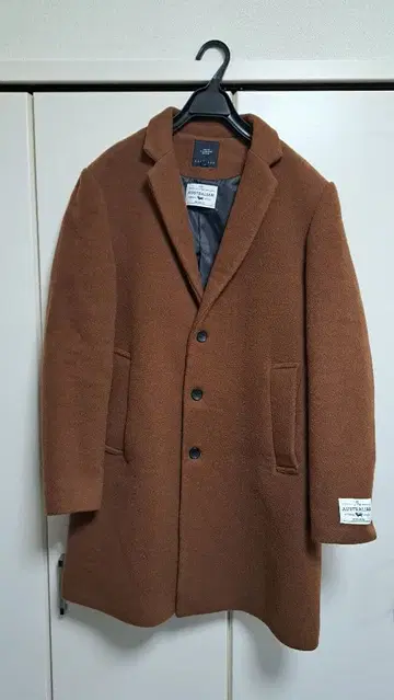 RAGEBLUE 메리노울 체스터 코트 L