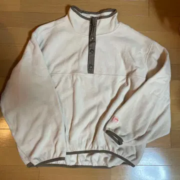 JaVa. 플리스 하프 지퍼 트레이닝복 L