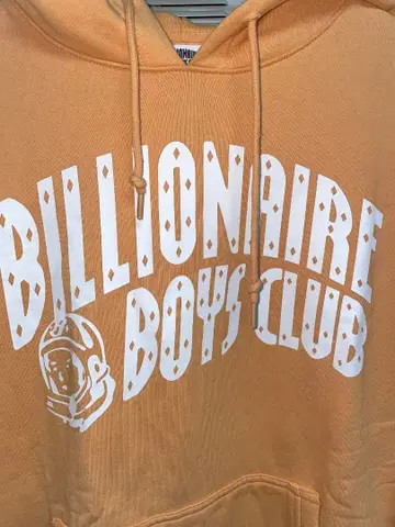 빌리어네어 보이즈 클럽 피치색 후드티 L 사이즈