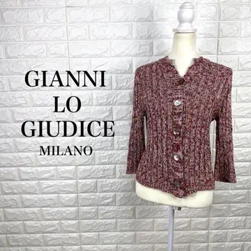 잔니로 주디체 긴팔 가디건 니트 쉘 버튼 L 사이즈