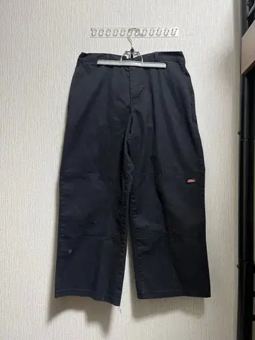 Dickies RN20697 7118738BK 더블니 워크 팬츠 블랙