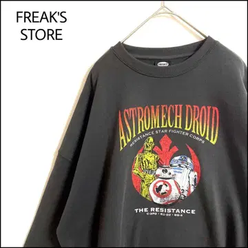 FREAK'S STORE 맨투맨 그레이 오버 사이즈 스타 워즈