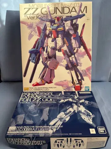 MG ZZ 건담 Ver.Ka 1/100 강화형 확장 부품 세트