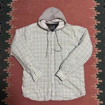 후드 부착 셔츠