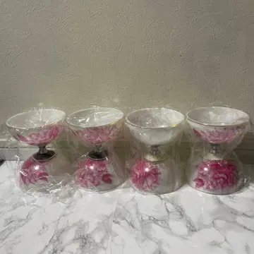 저글링 디아볼로 [ 벚꽃 패턴 디아볼로 4개 ]