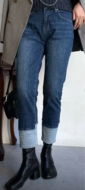 INDIMARK 신 데님 스트레치 스키니 S 사이즈