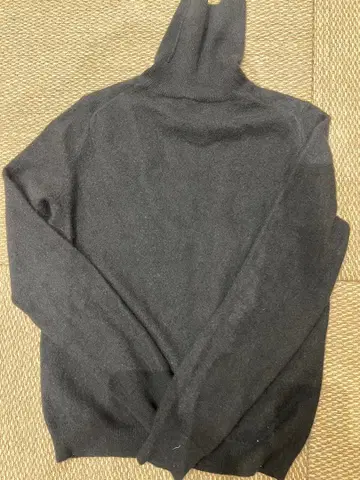 UNIQLO 캐시미어 100% 터틀넥 니트 스웨터 블랙