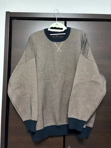 JEANASIS 자카드 볼륨 슬리브 풀오버