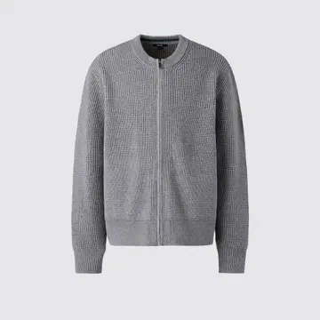 [ M 사이즈 ] UNIQLO 크루넥 풀 집업 가디건