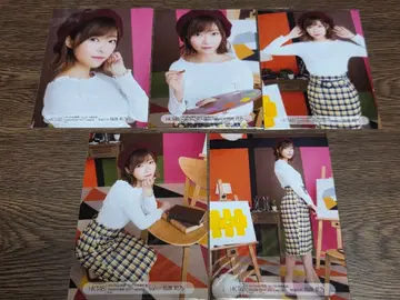 사시하라 리노 AKB48 졸업 기념 아트 스튜디오 5장 세트 사진