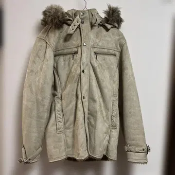 NOTA BENE 후드 부착 자켓 베이지