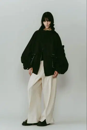 당일 발송 [ Knuth Marf ] 2way 나일론 블루종 블랙