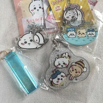 치이카와 (먼작귀) 하치와레 토끼 아크릴 키링 가챠가챠 아크릴 키링