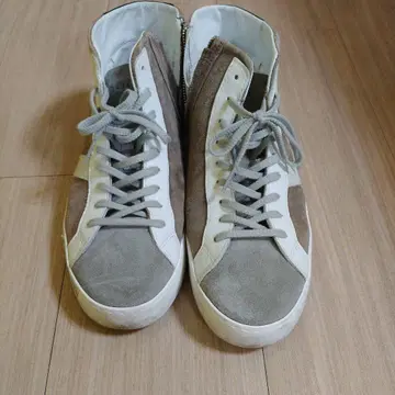 D.A.T.E. 스웨이드 하이컷 스니커즈