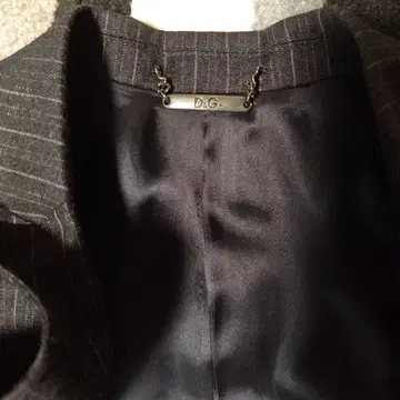 D&G 돌체&가바나 스트라이프 비즈니스 정장 다크 그레이