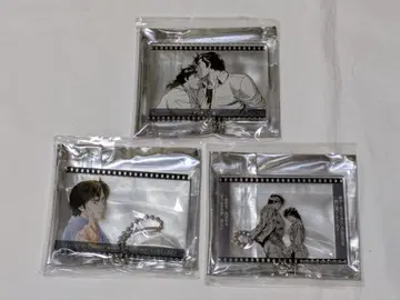 시티 헌터 아크릴 대사 키링 전 3종 세트