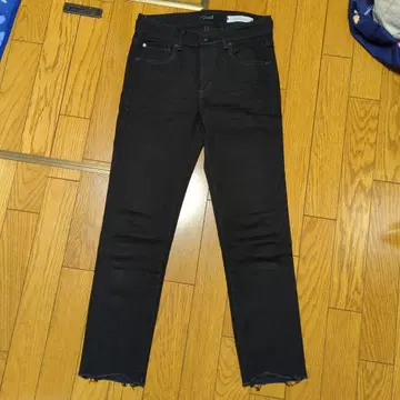 AMTGAUGE 블랙 스키니 데님