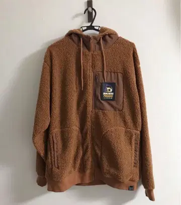 Duck dude 보아 자켓 후드티 빈티지 브라운