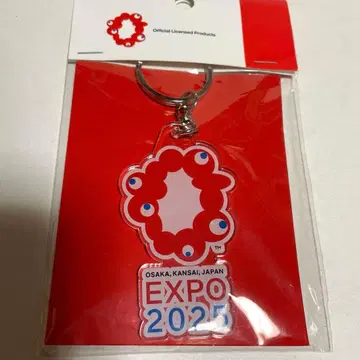 expo2025 오사카 반지 키링 아크릴 로고 마크