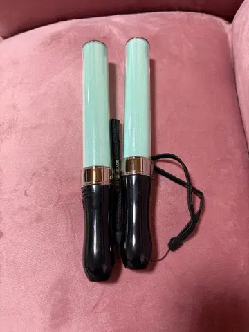 킹 블레이드 스카이블루 단색 응원봉 LED 응원봉 2개 세트