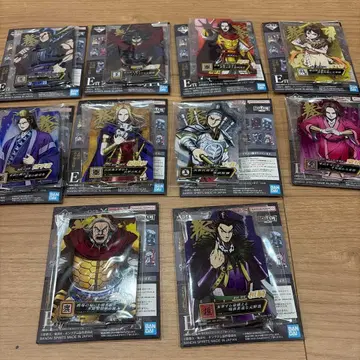 제일복권 킹덤 차세대의 걸물들 E상 ACLLECT 10종 세트