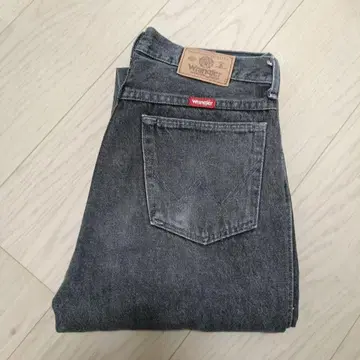 80s 랭글러 선염 블랙 USA제 스코빌 지퍼