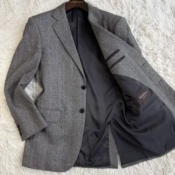 캐시미어 100% 헤링본 테일러드 자켓 MODRUS