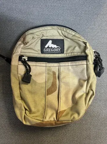 USA제 GREGORY 퀵 포켓 M 미군 채용 데저트 카모플라쥬