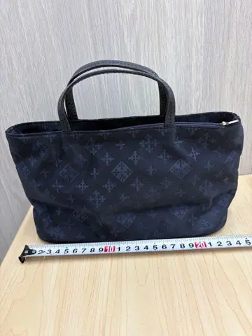 러셋 블랙 핸드백