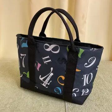 프랭크 미우라 골프 컬러풀 숫자 디자인 토트백