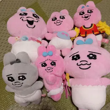 빤쮸토끼 봉제 인형 8개 세트