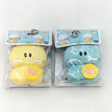 미개봉 당시물 세균군 피규어 워치 키체인 2종