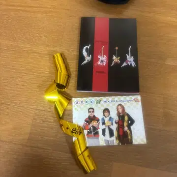 THE ALFEE 책자 은색 테이프 연하장 세트