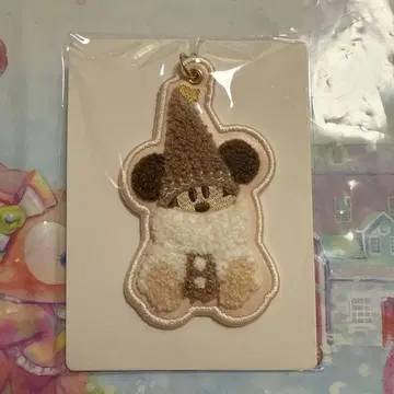 2025 디즈니 크리스마스 릴린린 키체인 브라운